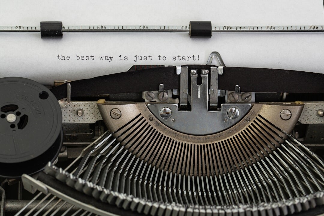 author editing manuscript