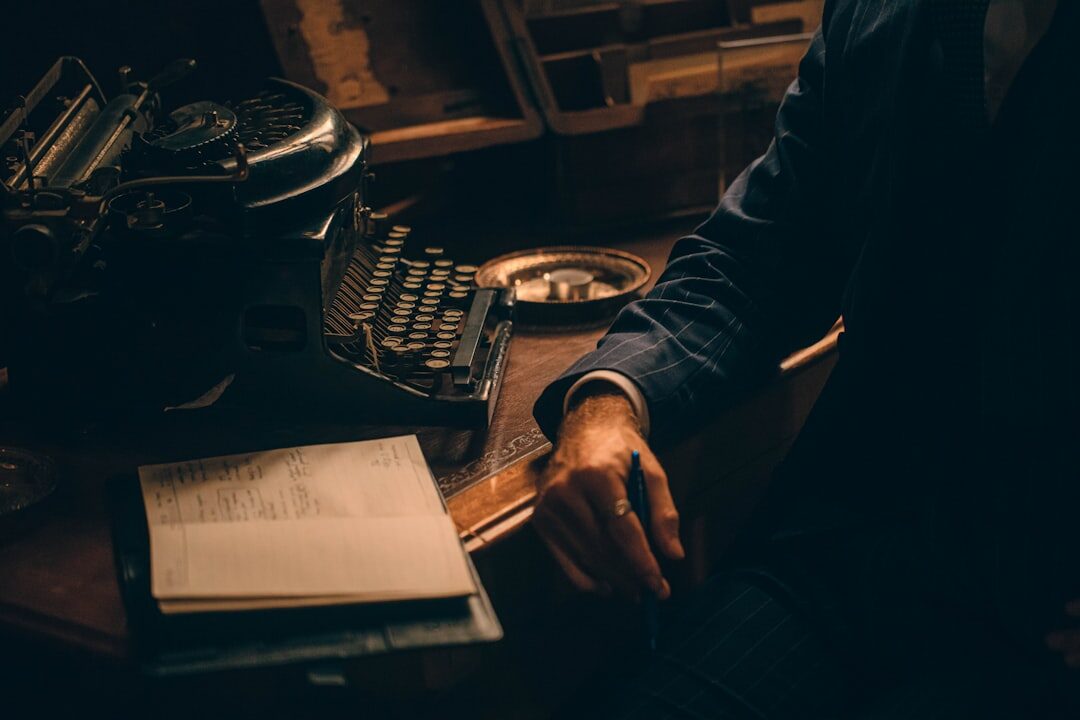 detective reading old case files